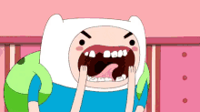Finn Adventure Time GIF - Finn Adventure Time Scream GIFs