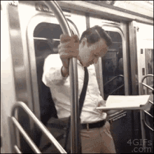 Subway Awkward GIF - Subway Awkward Shock GIFs