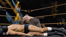 a wrestling match is being broadcast on usa