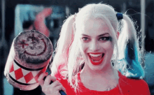 Harley Quinn Tongue GIF