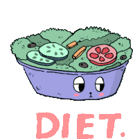 Salad Sticker - Salad Stickers