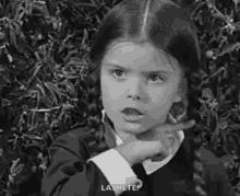 wednesday addams you die you are dead go to hell you will die