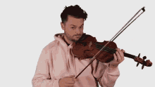 amateur rob landes snapping violin musician