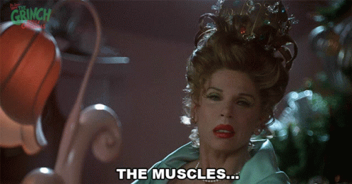 The Muscles Martha May GIF - The Muscles Martha May How The Grinch Stole Christmas - Discover & Share GIFs