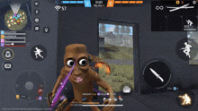 a screenshot of a video game shows a monster holding a sword