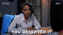 You Deserved It Andi Barnes GIF - You Deserved It Andi Barnes Sistas GIFs