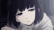 sleepy anime sad