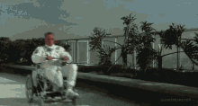 Paul Newman Wheelchair GIF