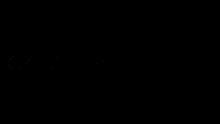 a blue and white background with a pattern of black letters
