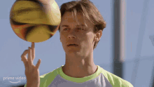 Spinning Volleyball Conrad GIF - Spinning Volleyball Conrad The Summer I Turned Pretty GIFs