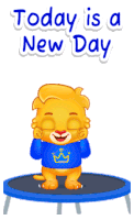Today Is A New Day Today Is The Day Sticker - Today Is A New Day New Day Today Is The Day Stickers