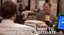 Can You Not Wait To Have A Hot Chocolate Hot Choco GIF - Can You Not Wait To Have A Hot Chocolate Hot Choco Hot Drinks GIFs