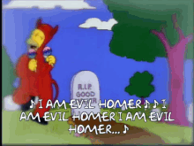 Simpsons Evilhomer GIF - Simpsons Evilhomer Dance GIFs