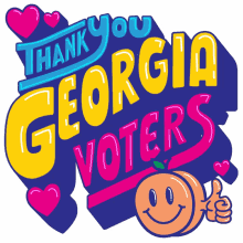 thank you gracias thank you georgia voters georgia georgia election