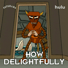 how delightfully ironic robot devil futurama the irony what a pleasant surprise