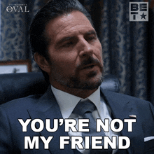 Youre Not My Friend Hunter Franklin GIF - Youre Not My Friend Hunter Franklin The Oval GIFs