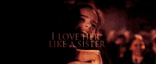 I Love Her Like A Sister GIF - Hermione Granger Sissy Sister GIFs