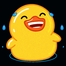 Duck Wif Cig Laughing Duck GIF - Duck Wif Cig Laughing Duck Duck Laughing GIFs