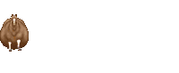 a pixel art drawing of a brown horse standing on a white background