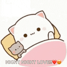 Good Night Cute GIF - Good Night Cute Cat GIFs