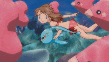 Pokémon May Swimming GIF - Pokémon May Swimming Underwater GIFs