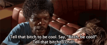 Jules Winnfield Chill Out GIF - Jules Winnfield Chill Out Pulp Fiction GIFs