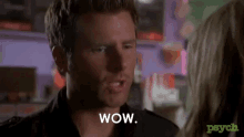 Wow Shawn Spencer GIF - Wow Shawn Spencer James Roday GIFs