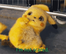 Pikachu Detective GIF - Pikachu Detective Scared GIFs
