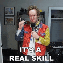 Its A Real Skill Peter Deligdisch GIF - Its A Real Skill Peter Deligdisch Peter Draws GIFs