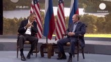 Russian And The U.S. Officials Are Meeting To Clam Tensions Between The Two Countries. GIF