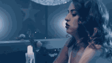 Blow The Candle Ashland GIF - Blow The Candle Ashland Over The Moon Song GIFs