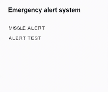 issue test missile hawaii alert