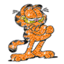 Garfield Sparkle GIF - Garfield Sparkle Smile GIFs