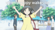 Preppycord Anime Girl Hug GIF