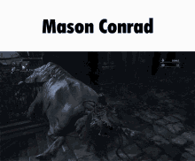 mason conrad masomn bloodborne pig hunter