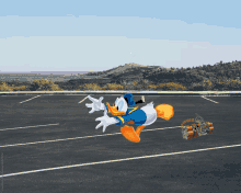 Rip Donald Duck GIF - Rip Donald Duck Explosion GIFs