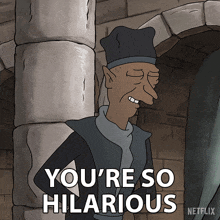 You'Re So Hilarious Odval GIF - You'Re So Hilarious Odval Maurice Lamarche GIFs