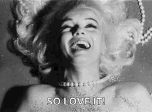 Marilyn Laugh GIF - Marilyn Laugh Laughing GIFs
