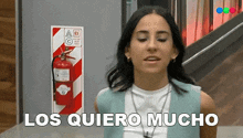 Los Quiero Mucho Lucía GIF - Los Quiero Mucho Lucía Gran Hermano Argentina GIFs