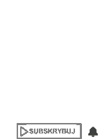 a white background with a subscribe button and a bell .