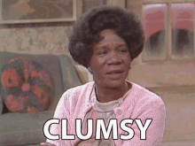 Clumsy Beah Richards GIF - Clumsy Beah Richards Aunt Ethel GIFs
