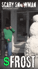 Frost Scary Snowman GIF - Frost Scary Snowman Snowman GIFs