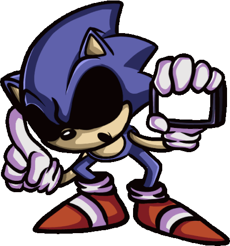 Piracy Sonic Older Sticker - Piracy Sonic Older Down Pose Stickers