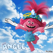 Angel Poppy Poppy Trolls GIF - Angel Poppy Poppy Trolls Minorifail GIFs