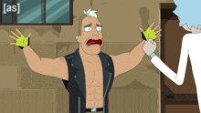 Punching Rick Sanchez GIF - Punching Rick Sanchez Rick And Morty GIFs