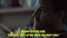 Wayne Gretzky Said You Miss 100 Of The Shots You Don'T Take Seal Team GIF - Wayne Gretzky Said You Miss 100 Of The Shots You Don'T Take Seal Team Jason Hayes GIFs