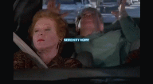 Serenity Now Driving GIF - Serenity Now Driving Inside A Car - Discover &  Share GIFs