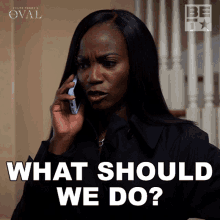 What Should We Do Priscilla Owens GIF - What Should We Do Priscilla Owens The Oval GIFs
