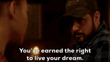 You'Ve Earned The Right To Live Your Dream Seal Team GIF