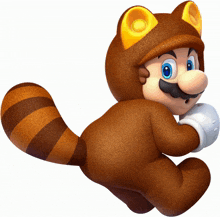 tanooki mario mario tanooki super mario 3d world wii u